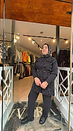 STELLO İPEK KUPRA İKİLİ TAKIM-SİYAH