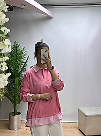 Lina Gömlek Detaylı Sweat Tunik