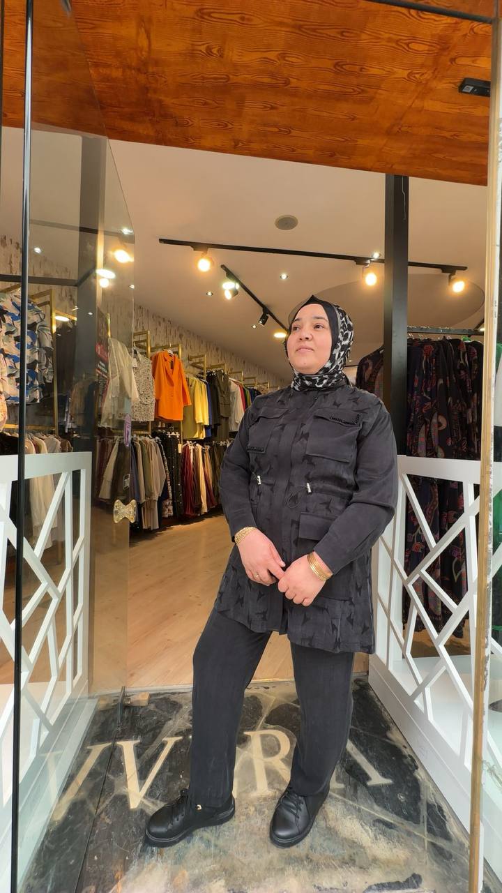 STELLO İPEK KUPRA İKİLİ TAKIM-SİYAH