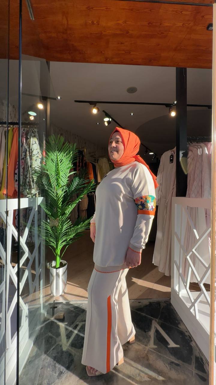 ORHAN İKİLİ TAKIM -BEJ