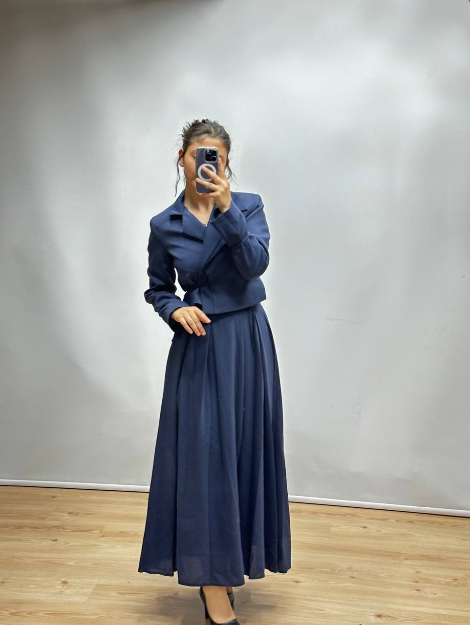 HENZA ETEKLİ TAKIM -LACİVERT