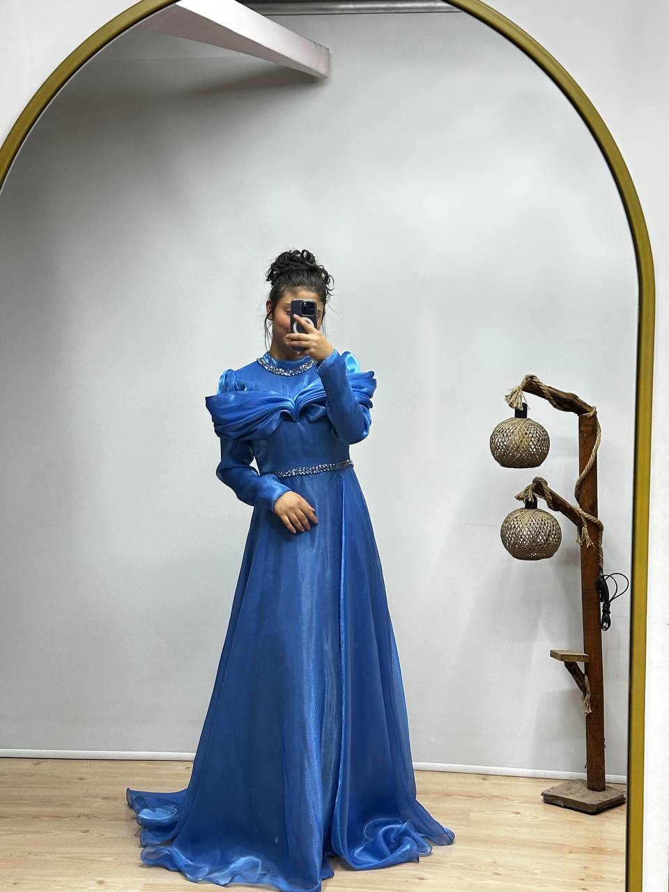 FERİHA ABİYE-MAVİ