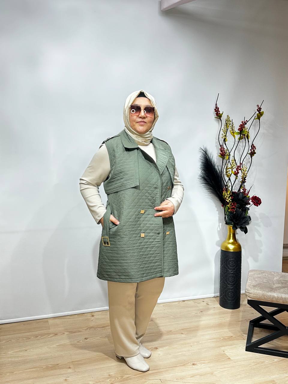 KAPİTONE YELEK- HAKİ